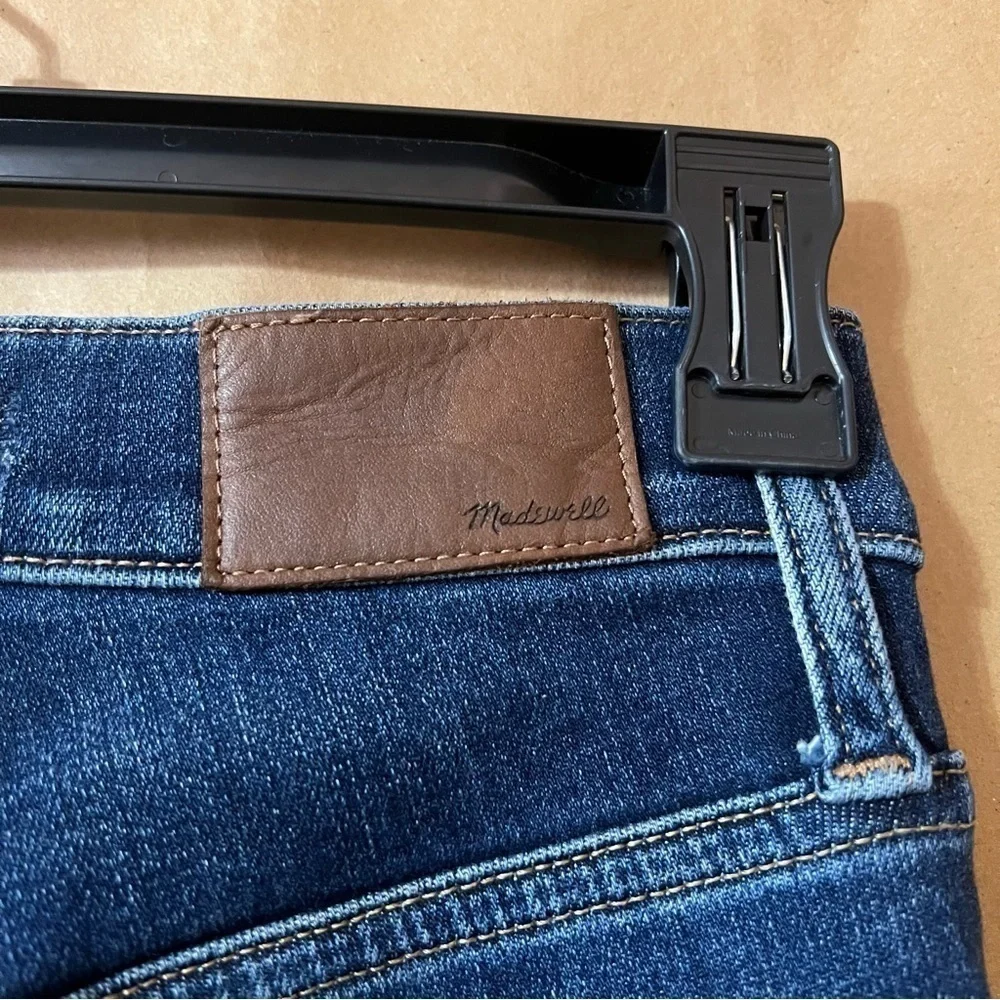 Madewell 10" High-Rise Skinny Jeans Cordell Wash Heatrich Denim Edition Size 24 - Picture 9 of 14